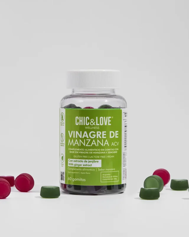 Frasco de Vinagre de Manzana