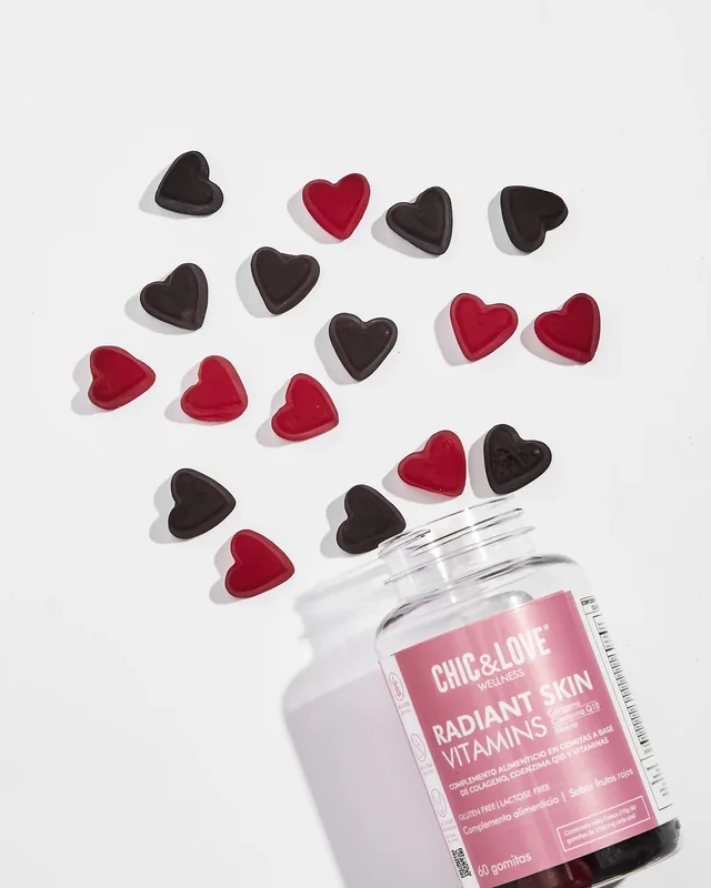 Frasco de Radiant Skin Vitamins